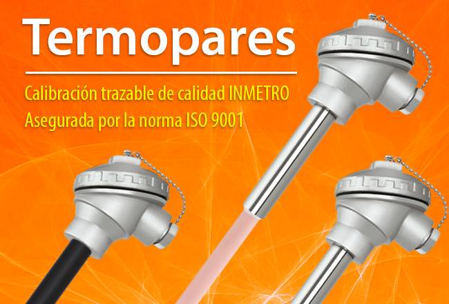 Termopares - Sensor de Temperatura Termopar